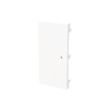 Wippe 2-fach links/rechts, ohne Bedruckung 2-fach studioweiß matt - Busch-art