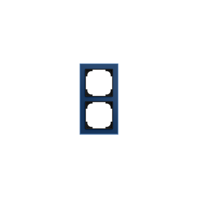 Abdeckrahmen 2-fach blauglas - Busch-art linear®   
