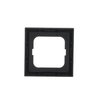 Abdeckrahmen 1-fach schwarz matt - future® linear - matt   