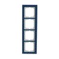 Abdeckrahmen 4-fach Glas Ozean - Busch-axcent® pur   