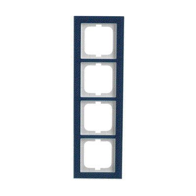 Abdeckrahmen 4-fach Glas Ozean - Busch-axcent® pur   