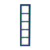 Abdeckrahmen 5-fach Glas Ozean - Busch-axcent® pur   