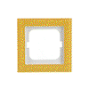 Abdeckrahmen 1-fach Glas Sonne - Busch-axcent® pur   