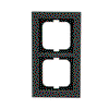 Abdeckrahmen 2-fach schiefergrau - Busch-axcent® pur   