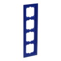 Abdeckrahmen 4-fach blau - Busch-axcent®