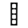 Abdeckrahmen 4-fach schwarz - Busch-axcent®