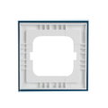 Abdeckrahmen 1-fach Glas Ozean - Busch-axcent® pur