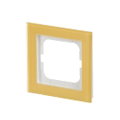 Abdeckrahmen 1-fach Glas Sonne - Busch-axcent® pur
