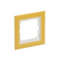 Abdeckrahmen 1-fach Glas Sonne - Busch-axcent® pur