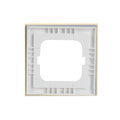 Abdeckrahmen 1-fach Glas Sonne - Busch-axcent® pur