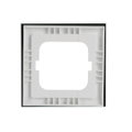 Abdeckrahmen 1-fach Glas Avocado - Busch-axcent® pur