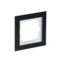 Abdeckrahmen 1-fach Glas Purpur - Busch-axcent® pur   