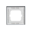 Abdeckrahmen 1-fach Glas Purpur - Busch-axcent® pur   
