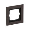 Abdeckrahmen 1-fach papierbraun - Busch-axcent® pur   