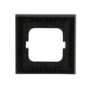Abdeckrahmen 1-fach papierbraun - Busch-axcent® pur   