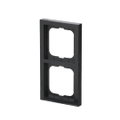 Abdeckrahmen 2-fach anthrazit - future® linear