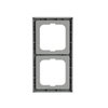 Abdeckrahmen 2-fach alusilber - future® linear   