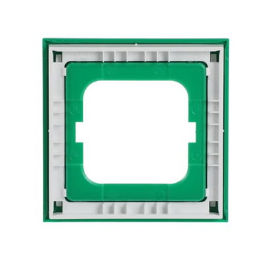 Abdeckrahmen 1-fach grün - Busch-axcent®   