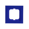 Abdeckrahmen 1-fach blau - Busch-axcent®   