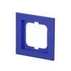 Abdeckrahmen 1-fach blau - Busch-axcent®   