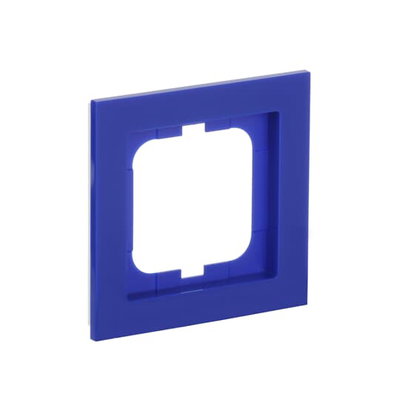 Abdeckrahmen 1-fach blau - Busch-axcent®   
