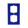 Abdeckrahmen 2-fach blau - Busch-axcent®   