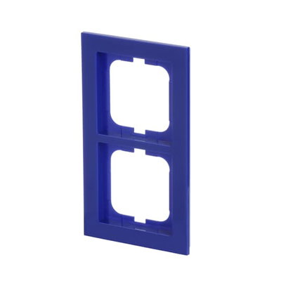 Abdeckrahmen 2-fach blau - Busch-axcent®   