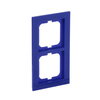 Abdeckrahmen 2-fach blau - Busch-axcent®   