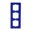 Abdeckrahmen 3-fach blau - Busch-axcent®   