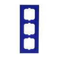 Abdeckrahmen 3-fach blau - Busch-axcent®