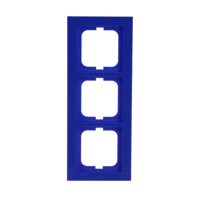 Abdeckrahmen 3-fach blau - Busch-axcent®