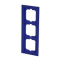 Abdeckrahmen 3-fach blau - Busch-axcent®