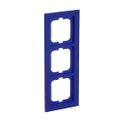 Abdeckrahmen 3-fach blau - Busch-axcent®