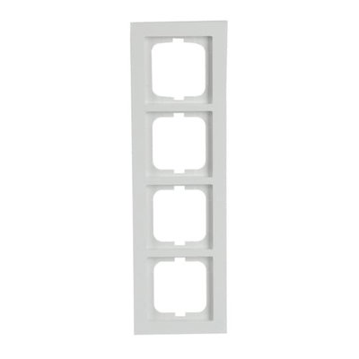 Abdeckrahmen 4-fach studioweiß - Busch-axcent®
