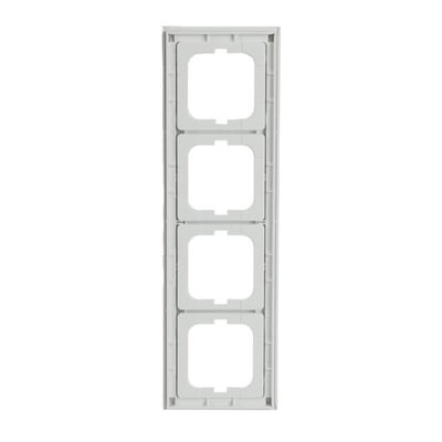 Abdeckrahmen 4-fach studioweiß - Busch-axcent®   