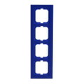 Abdeckrahmen 4-fach blau - Busch-axcent®