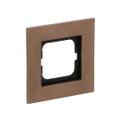 Abdeckrahmen 1-fach bronze - carat®