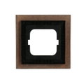 Abdeckrahmen 1-fach bronze - carat®