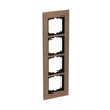 Abdeckrahmen 4-fach bronze - carat®   