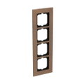 Abdeckrahmen 4-fach bronze - carat®   