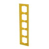 Abdeckrahmen 5-fach gelb - Busch-axcent®   