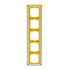 Abdeckrahmen 5-fach gelb - Busch-axcent®   