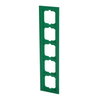 Abdeckrahmen 5-fach grün - Busch-axcent®   