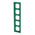 Abdeckrahmen 5-fach grün - Busch-axcent®