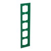 Abdeckrahmen 5-fach grün - Busch-axcent®   
