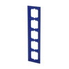Abdeckrahmen 5-fach blau - Busch-axcent®   