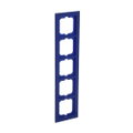Abdeckrahmen 5-fach blau - Busch-axcent®
