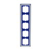 Abdeckrahmen 5-fach blau - Busch-axcent®   