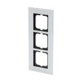 Abdeckrahmen 3-fach weißglas - carat®