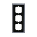 Abdeckrahmen 3-fach weißglas - carat®